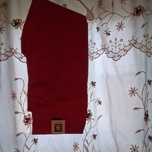 Anne Klein Slim Ankle Pants Red